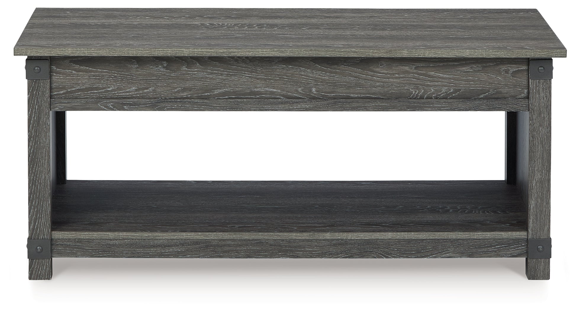 Freedan Grayish Brown Lift Top Coffee Table