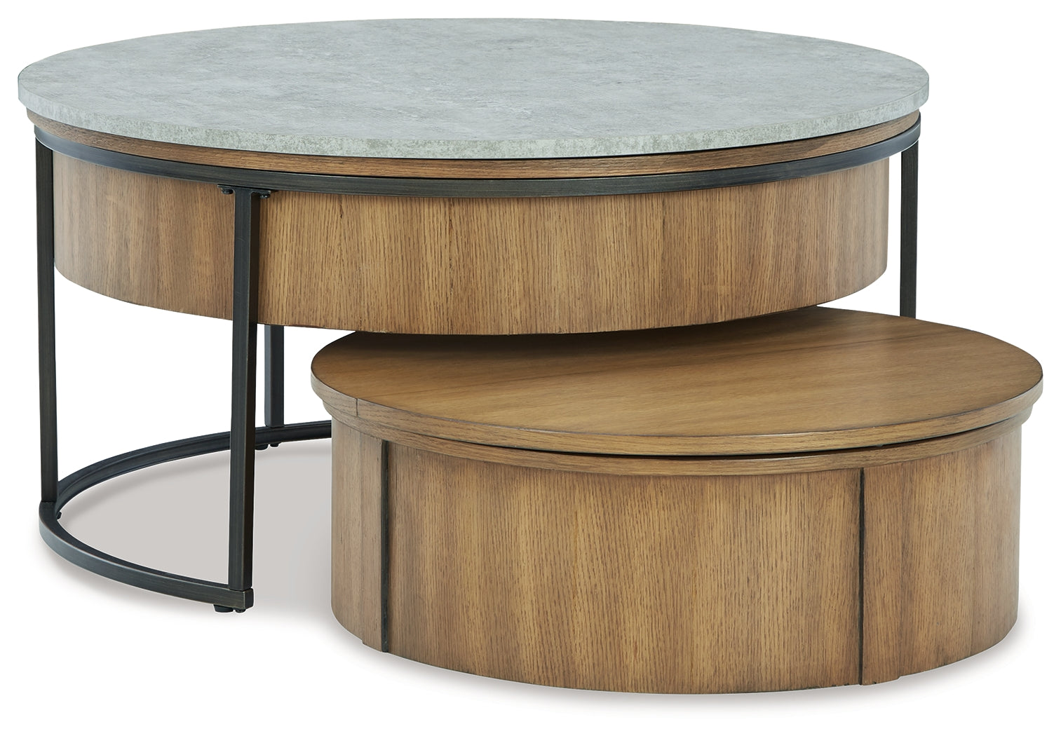 Fridley Nesting Lift Top Coffee Table & Storage Trunk (Set of 2)