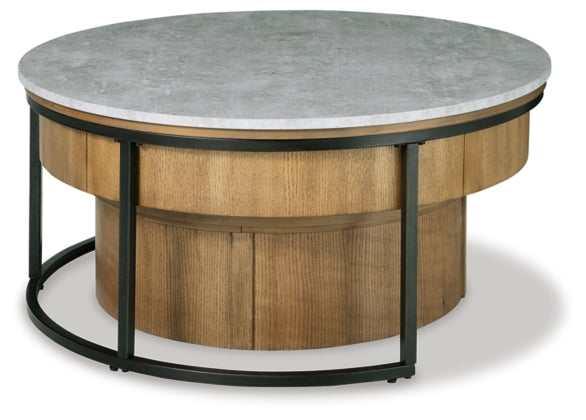 Fridley Nesting Lift Top Coffee Table & Storage Trunk (Set of 2)