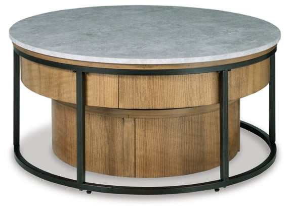 Fridley Nesting Lift Top Coffee Table & Storage Trunk (Set of 2)