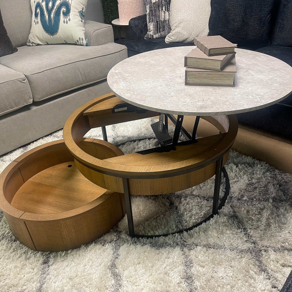 Fridley Nesting Lift Top Coffee Table & Storage Trunk (Set of 2)