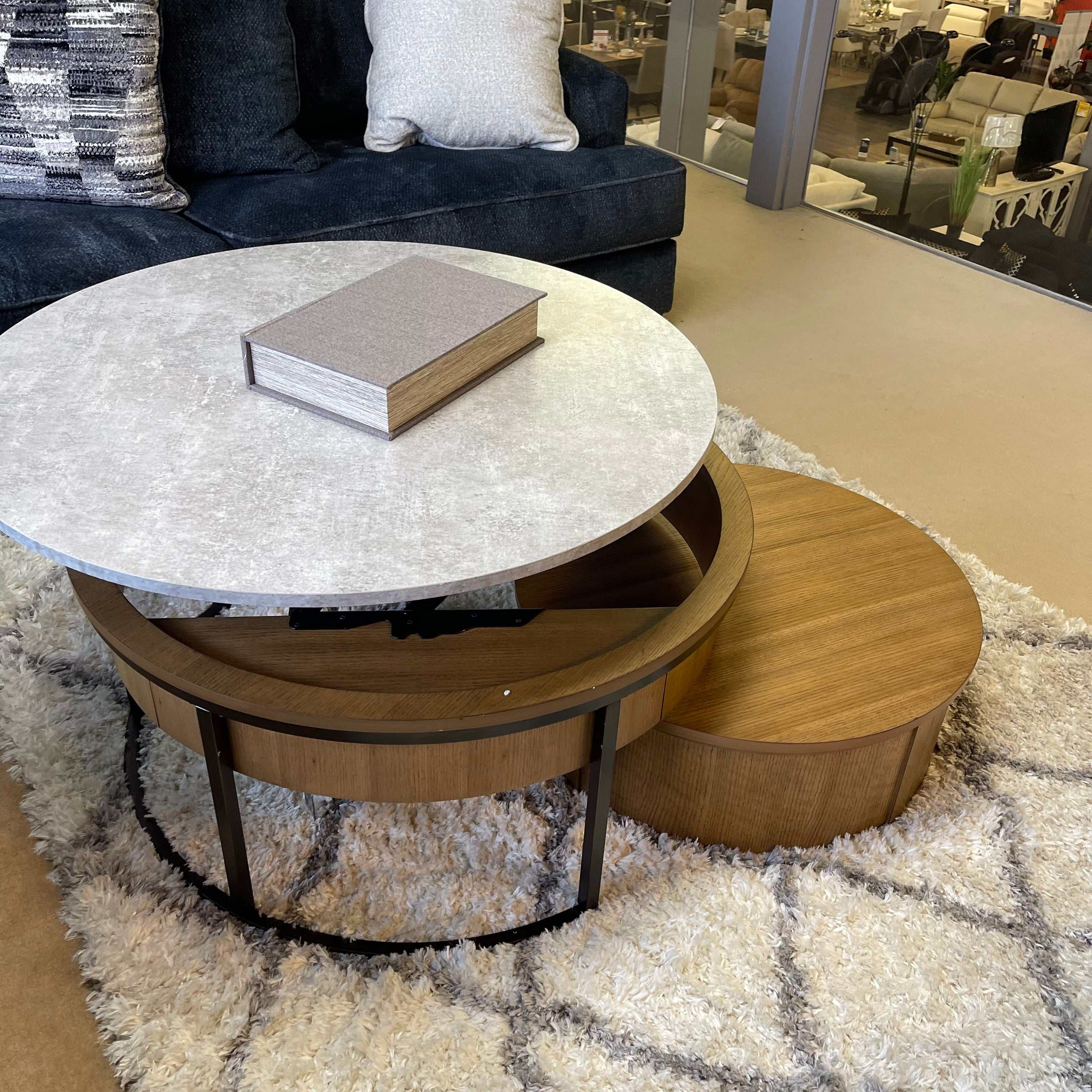 Fridley Nesting Lift Top Coffee Table & Storage Trunk (Set of 2)