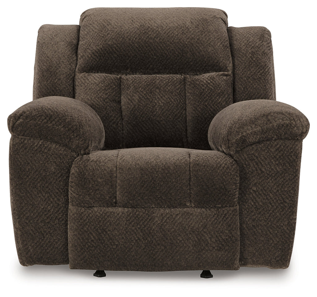 Frohn Chocolate Reclining Living Room Set