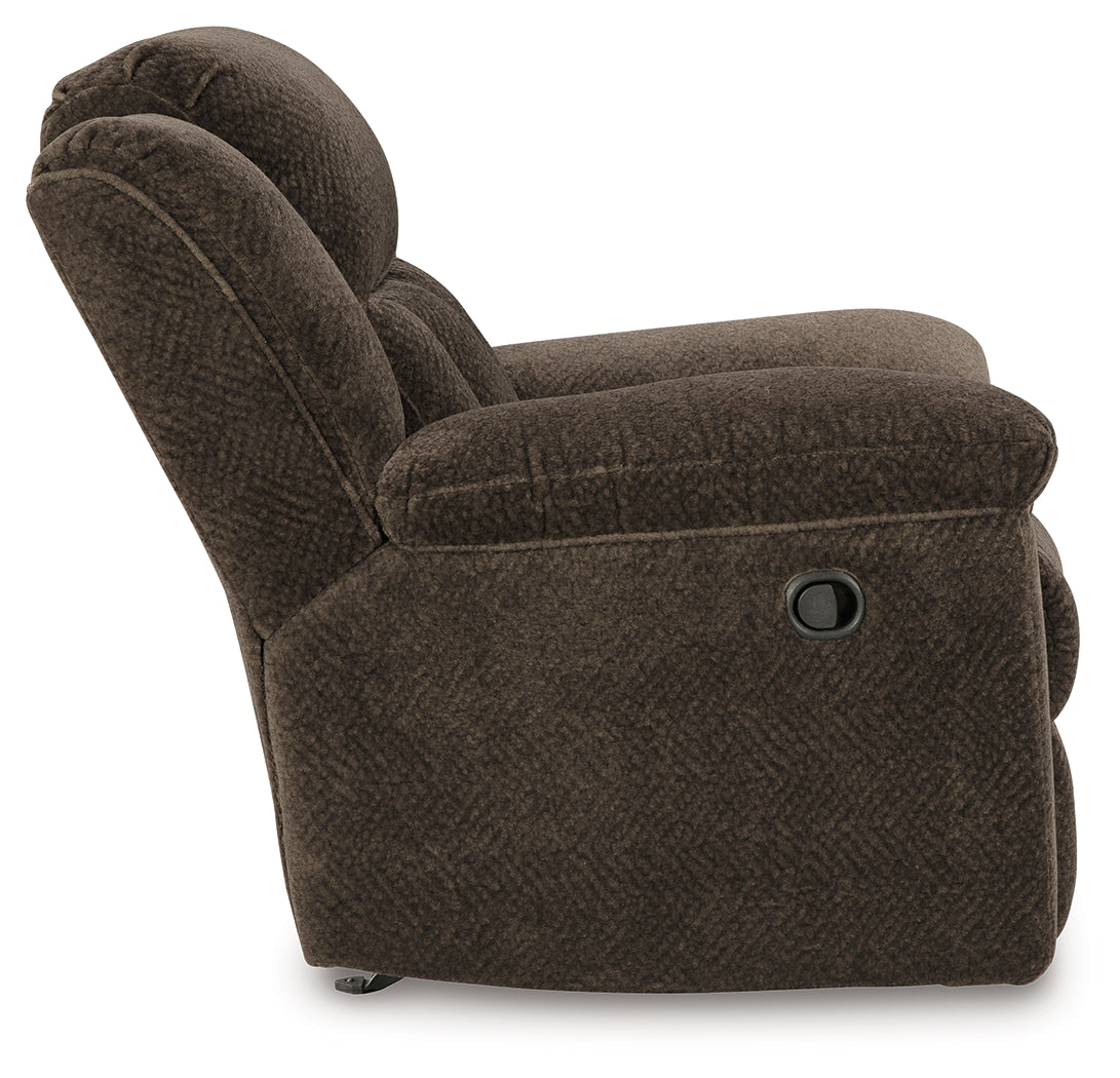 Frohn Chocolate Reclining Living Room Set
