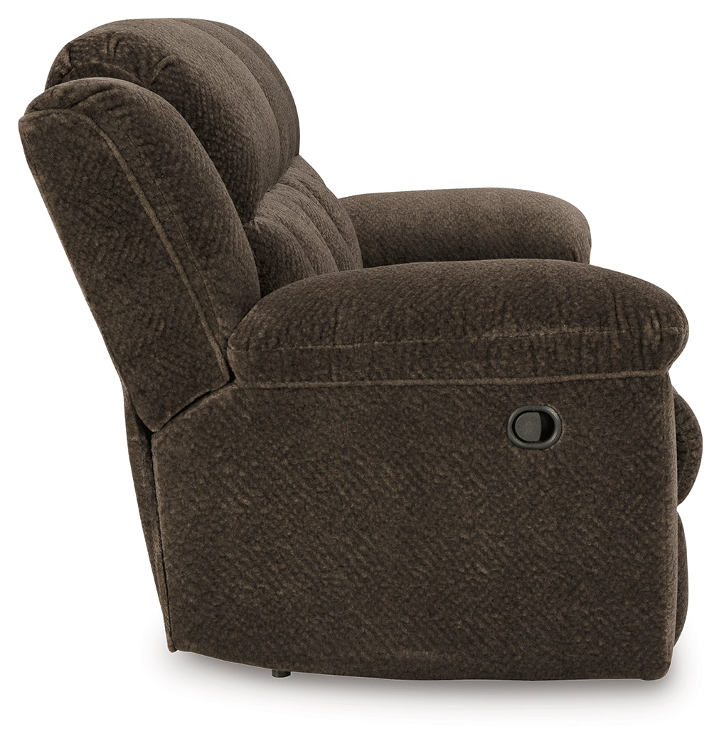 Frohn Chocolate Reclining Living Room Set