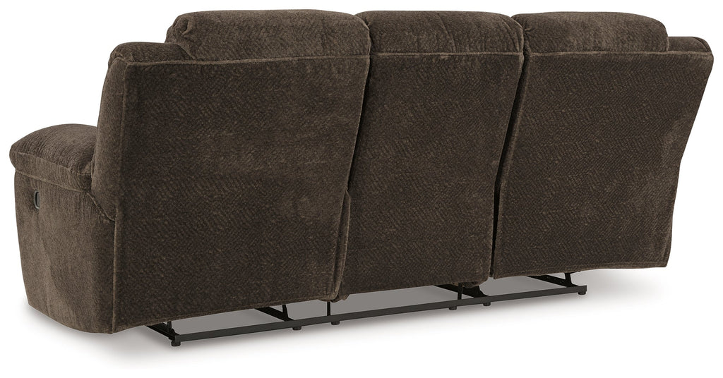 Frohn Chocolate Reclining Living Room Set