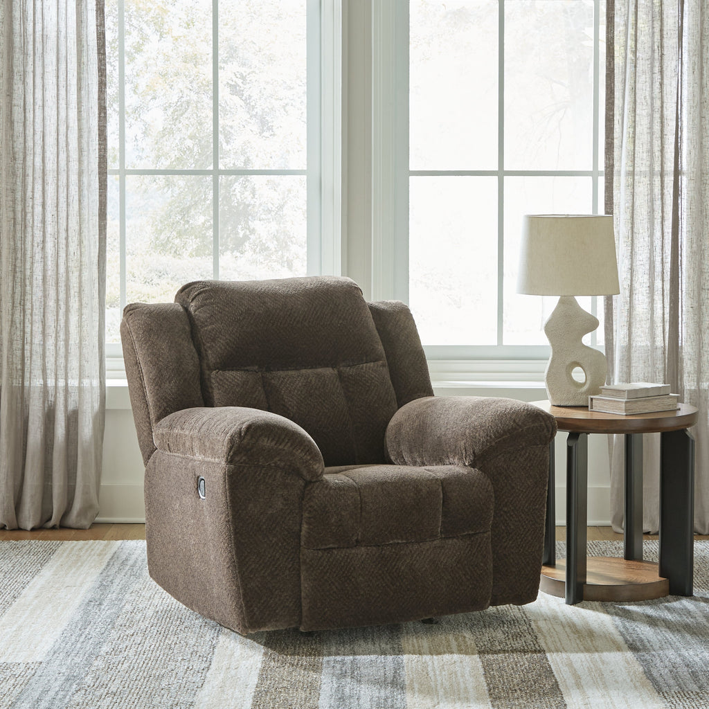 Frohn Chocolate Reclining Living Room Set