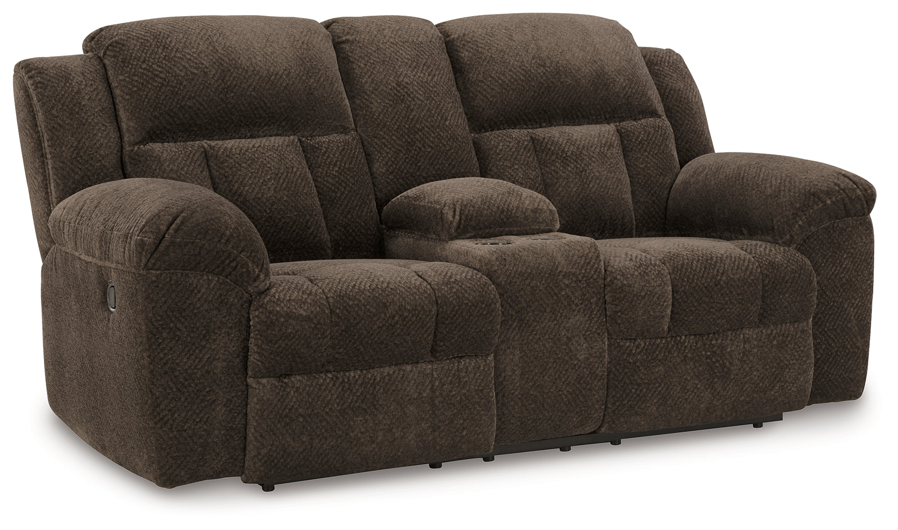 Frohn Chocolate Reclining Loveseats (Set of 2)