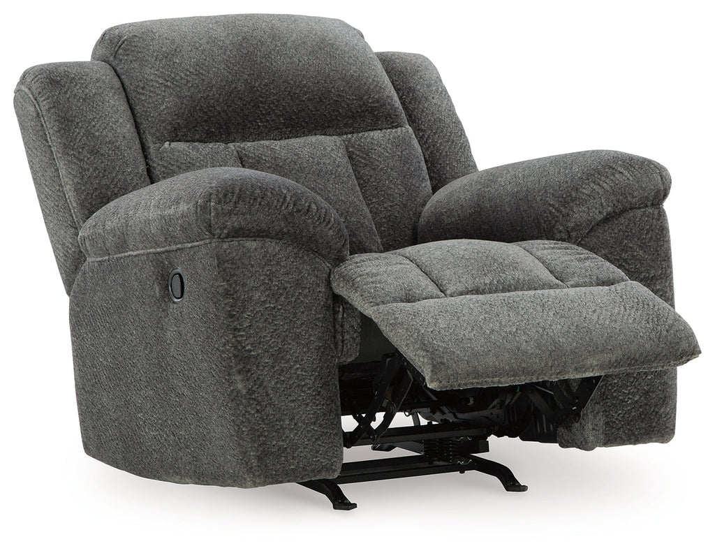 Frohn Graphite Reclining Loveseat & Recliner