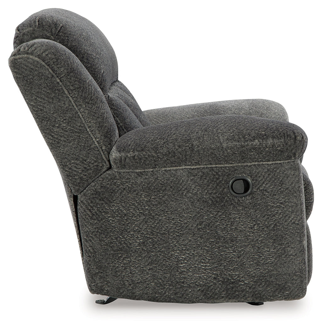 Frohn Graphite Reclining Loveseat & Recliner