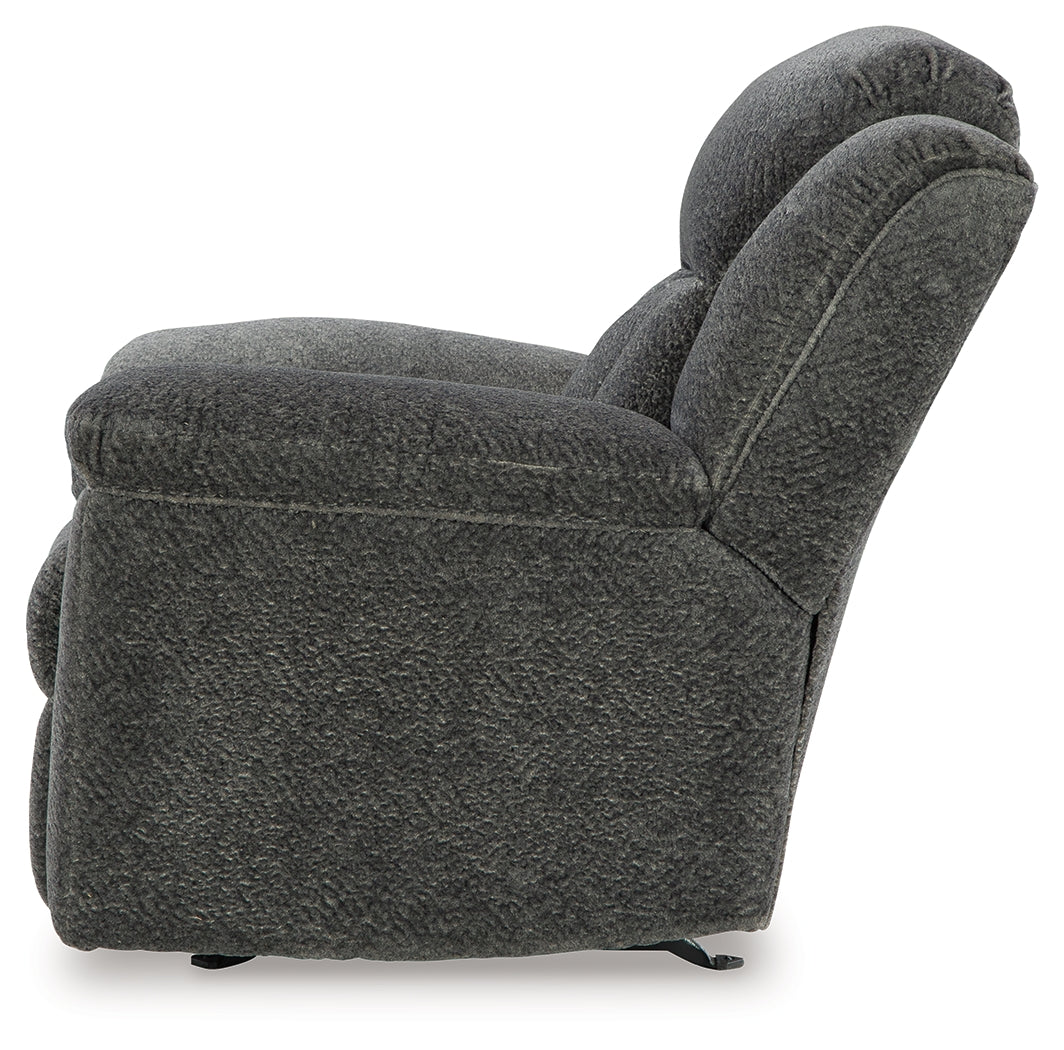 Frohn Graphite Reclining Loveseat & Recliner