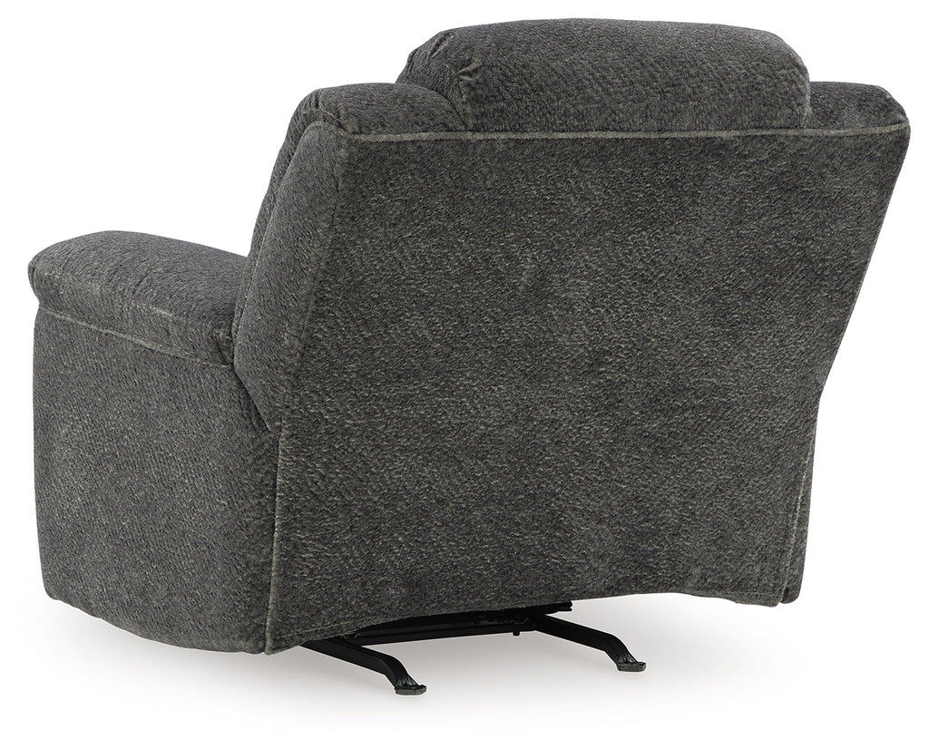 Frohn Graphite Rocker Recliner