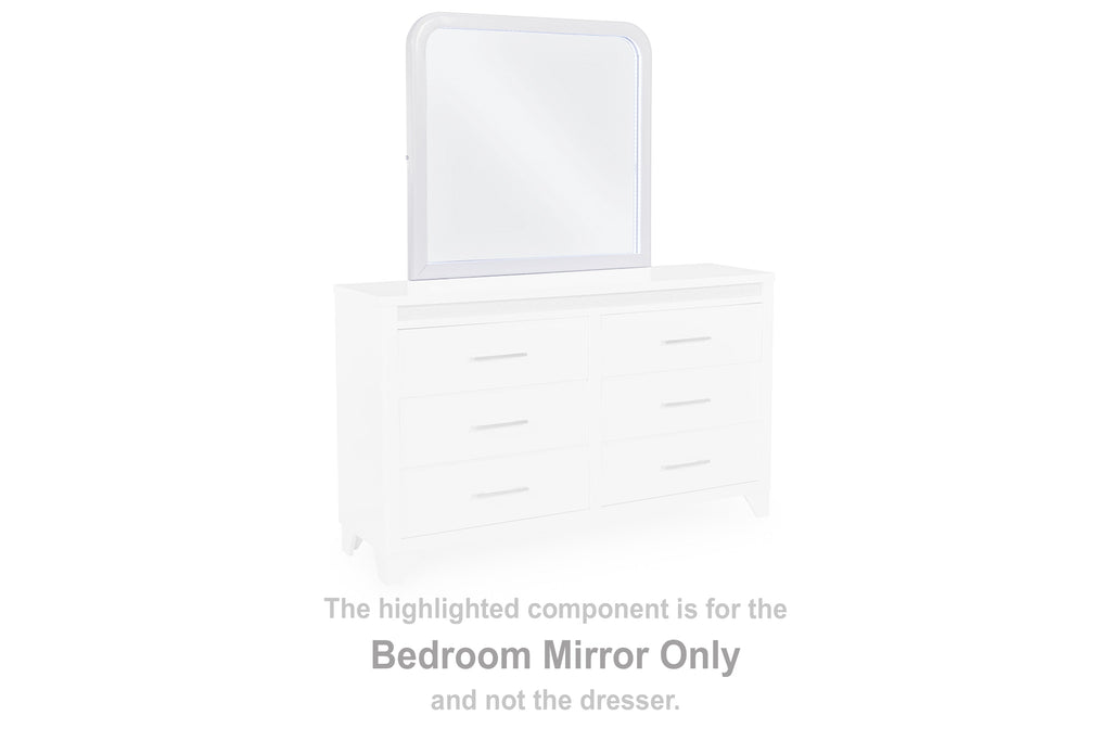 Frostlyn White Bedroom Mirror
