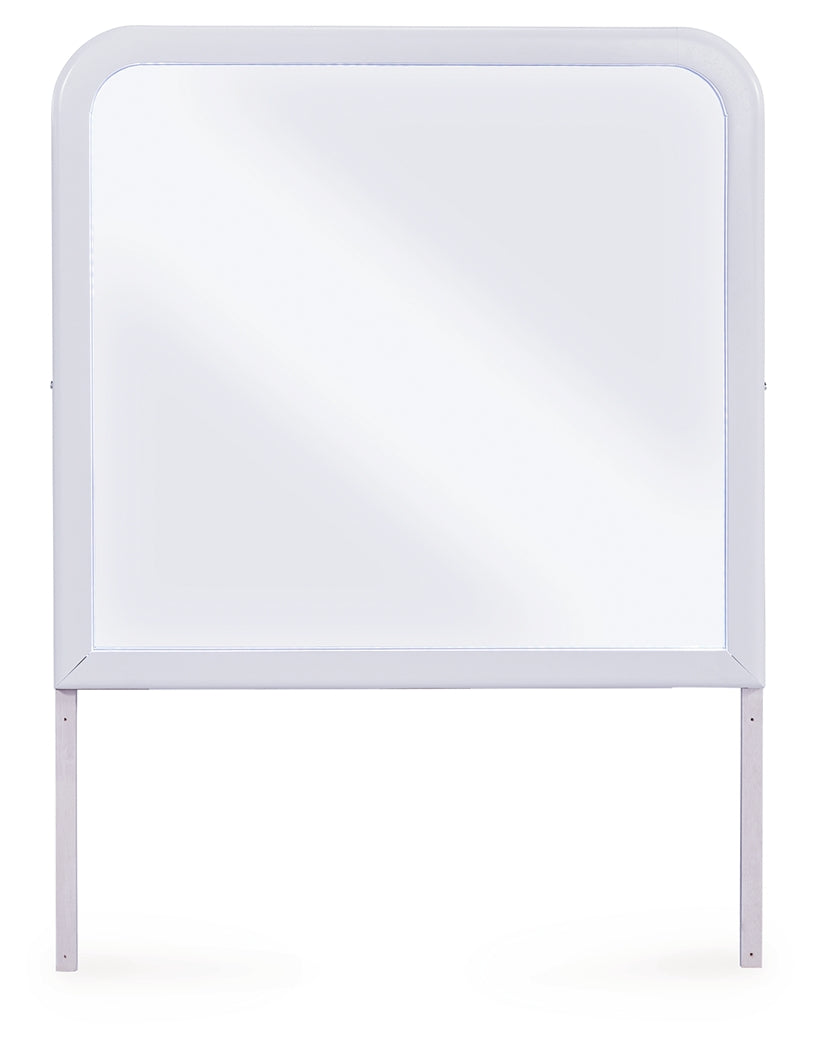 Frostlyn White Bedroom Mirror