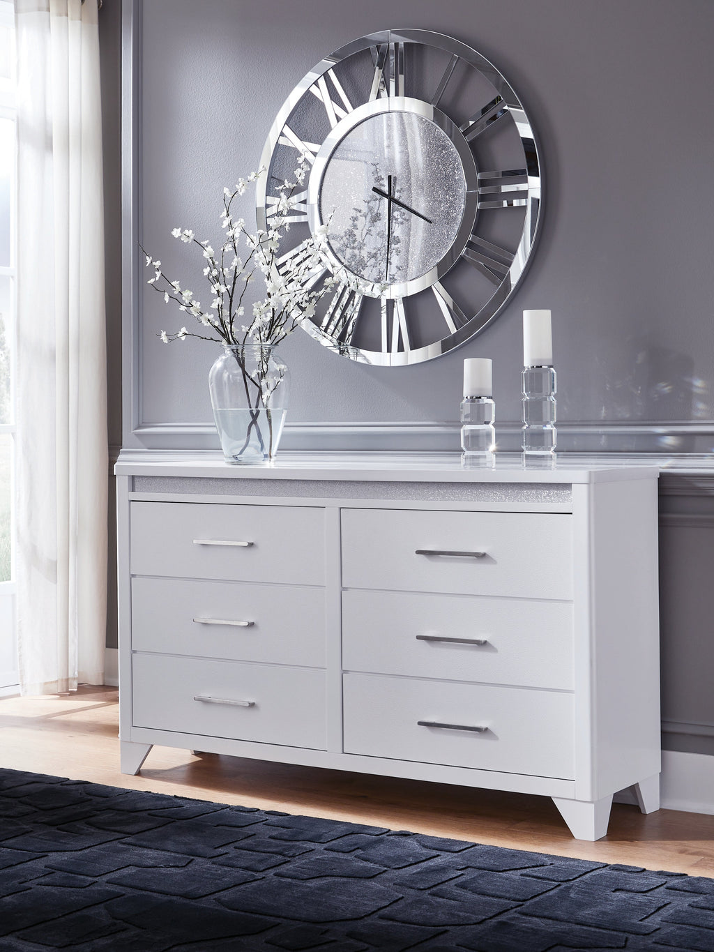 Frostlyn White Dresser