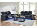 Fyne-Dyme Sapphire Power Reclining Sofa, Loveseat and Recliner
