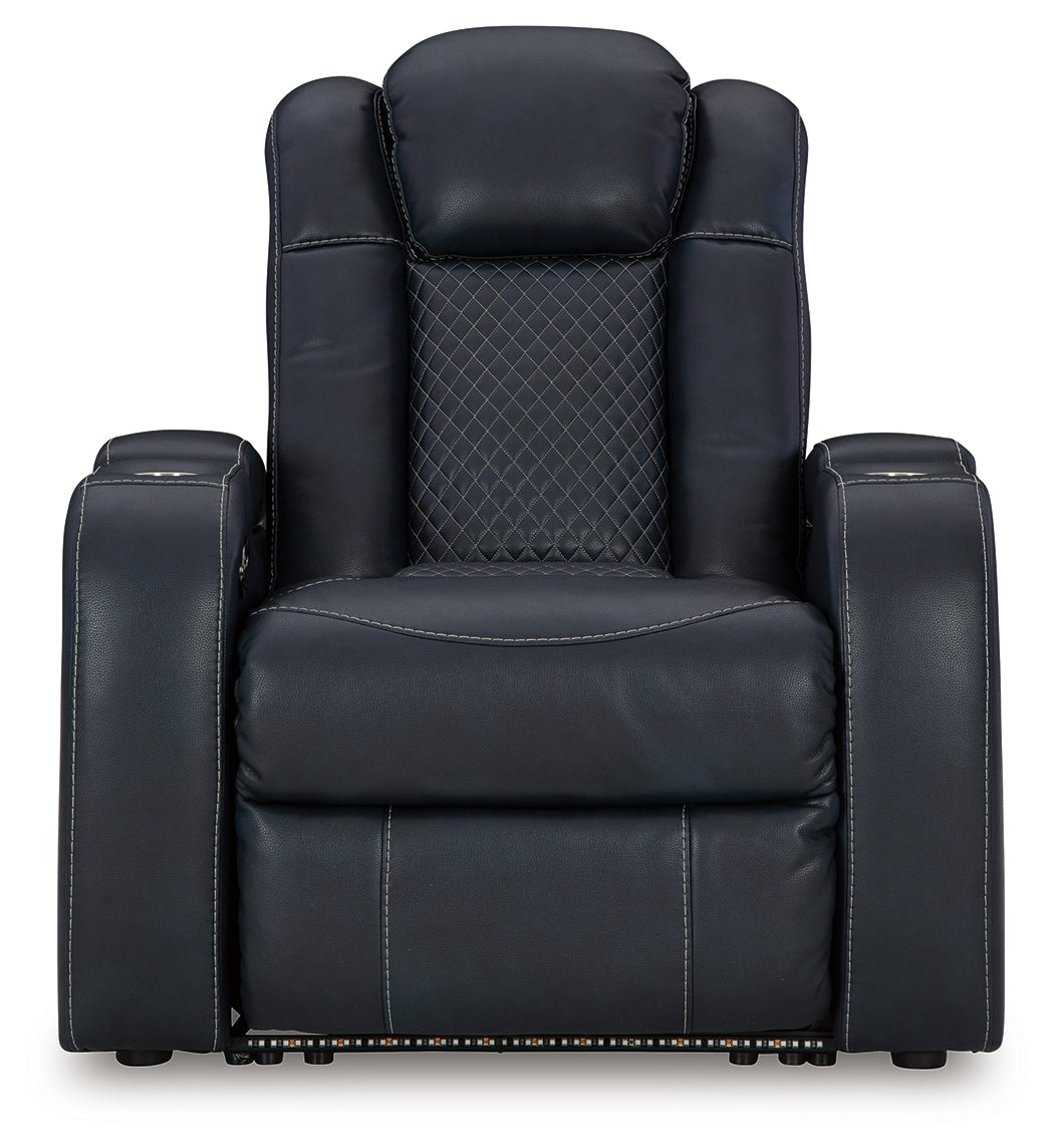 Fyne-Dyme Sapphire Power Reclining Sofa and Power Recliner