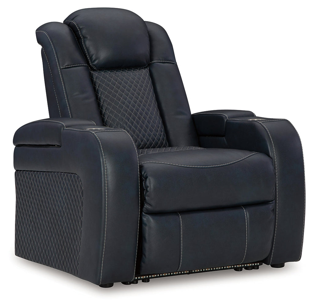 Fyne-Dyme Sapphire Power Reclining Sofa and Power Recliner