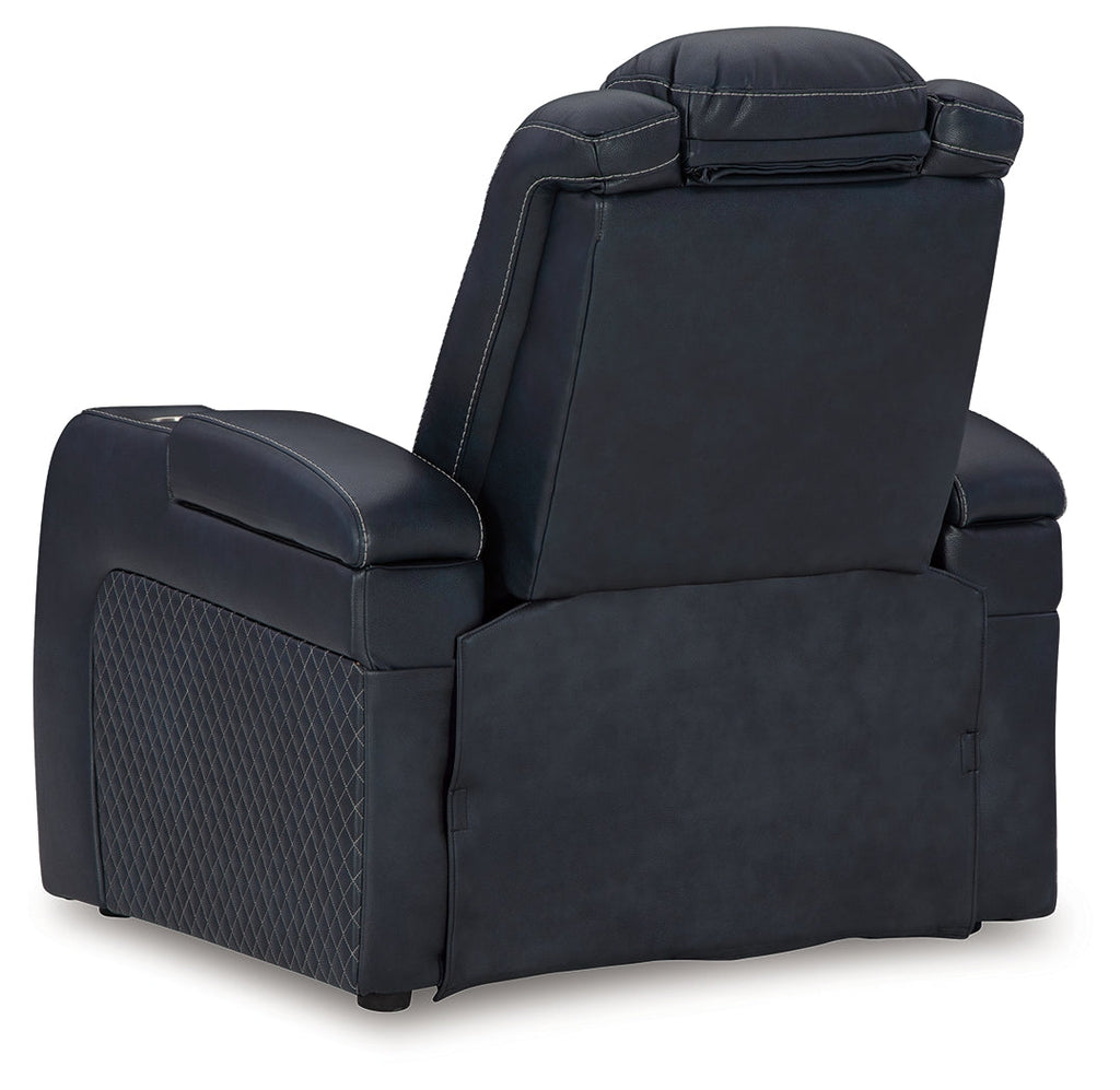 Fyne-Dyme Sapphire Power Reclining Sofa and Power Recliner