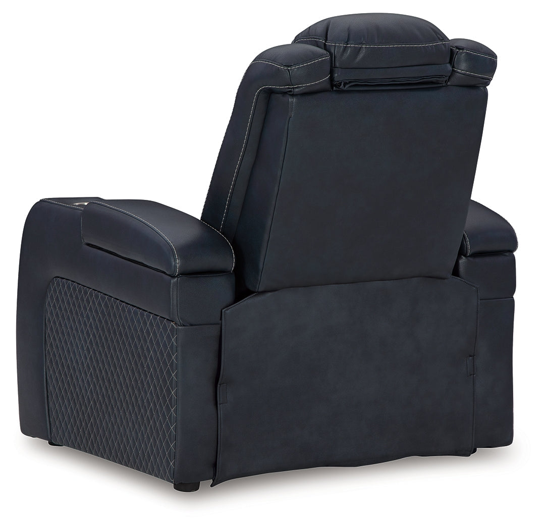 Fyne-Dyme Sapphire Power Reclining Sofa and Power Recliner