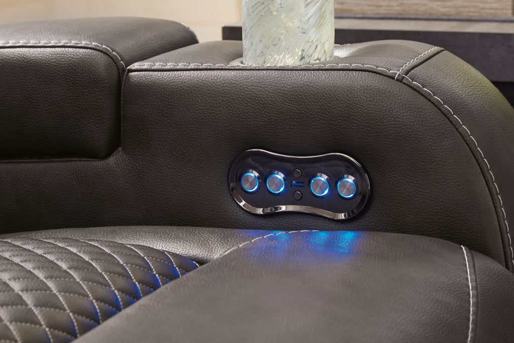 Fyne-Dyme Shadow Power Recliner