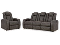 Fyne-Dyme Shadow Power Reclining Sofa and Power Recliner