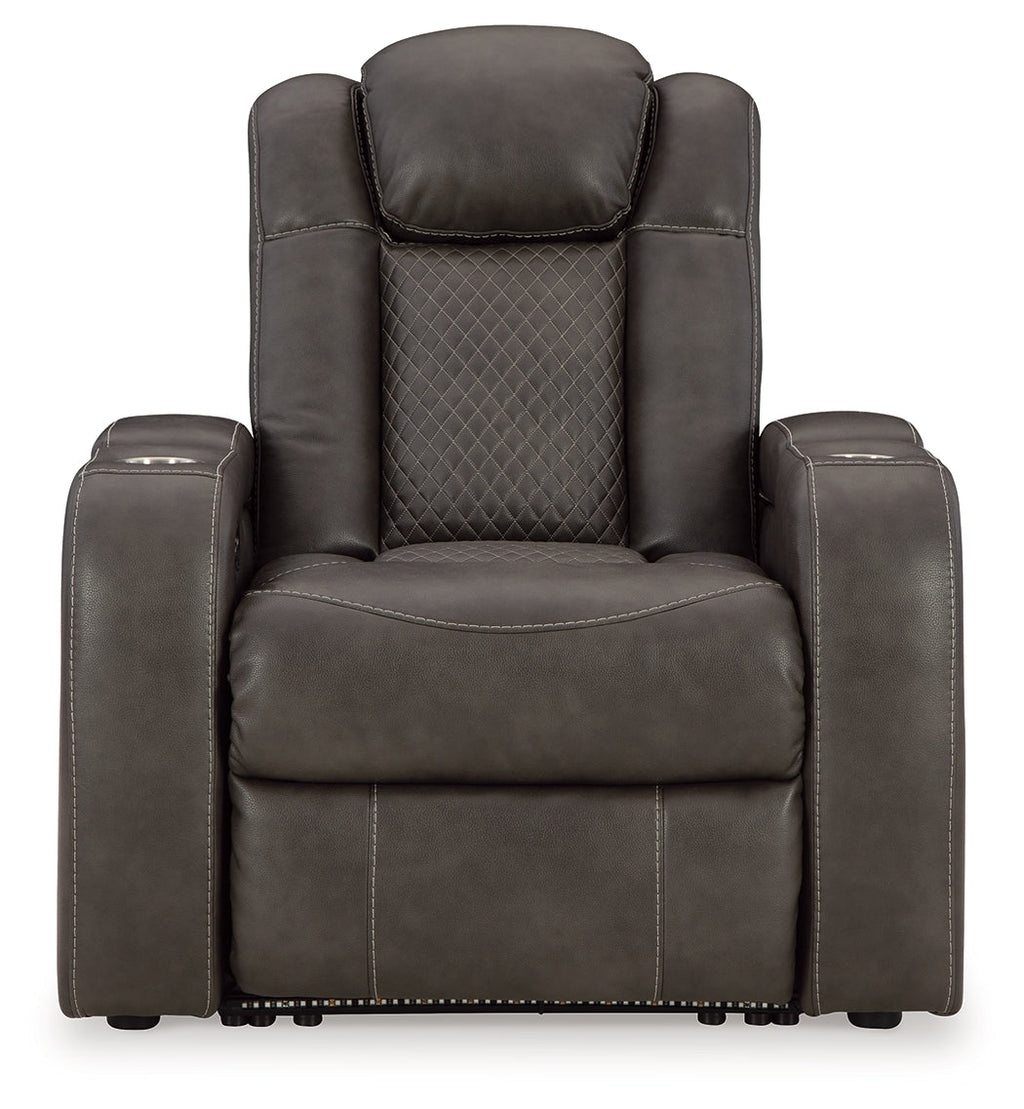 Fyne-Dyme Shadow Power Reclining Sofa and Power Recliner