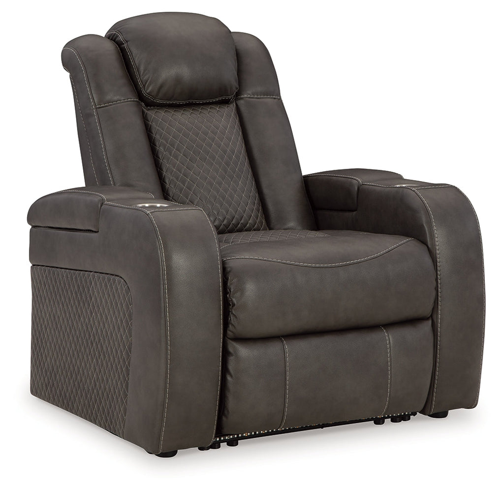 Fyne-Dyme Shadow Power Reclining Sofa and Power Recliner