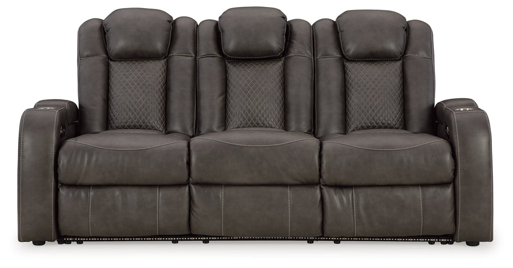 Fyne-Dyme Shadow Power Reclining Sofa and Power Recliner