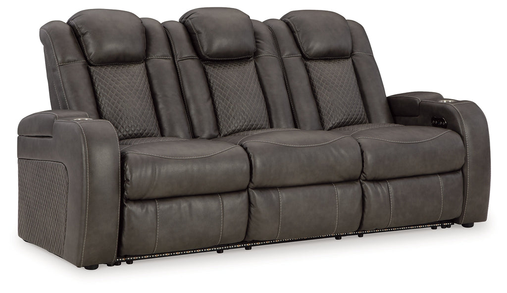 Fyne-Dyme Shadow Power Reclining Sofa and Power Recliner
