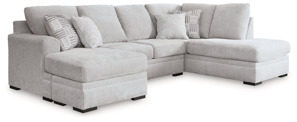 Gabyleigh Nickel 2-Piece Sectional with RAF Chaise