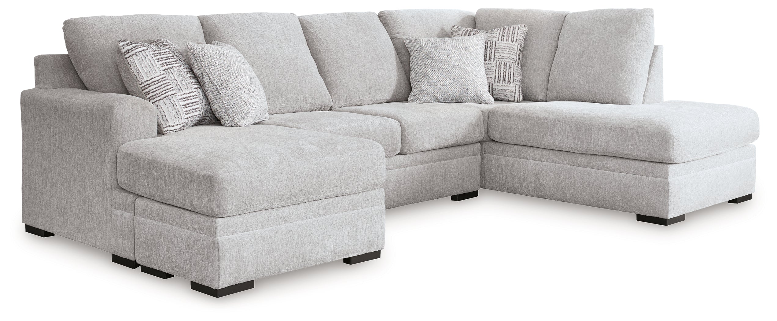 Gabyleigh Nickel 2-Piece Sectional with RAF Chaise