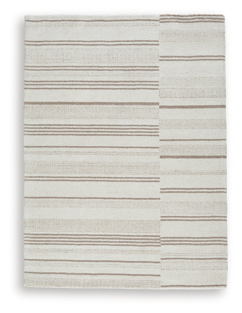 Gadence Ivory/Tan Medium Rug