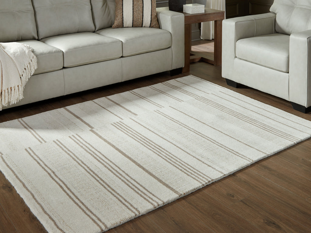 Gadence Ivory/Tan Medium Rug