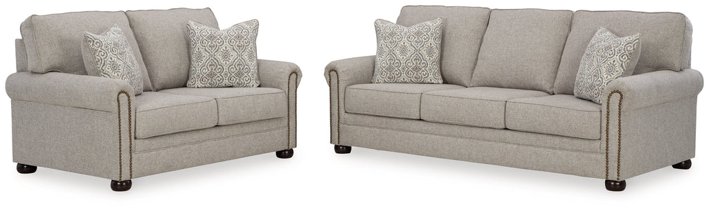 Gaelon Dune Sofa and Loveseat