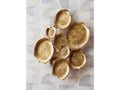 Gageton Antique Gold Finish Wall Decor