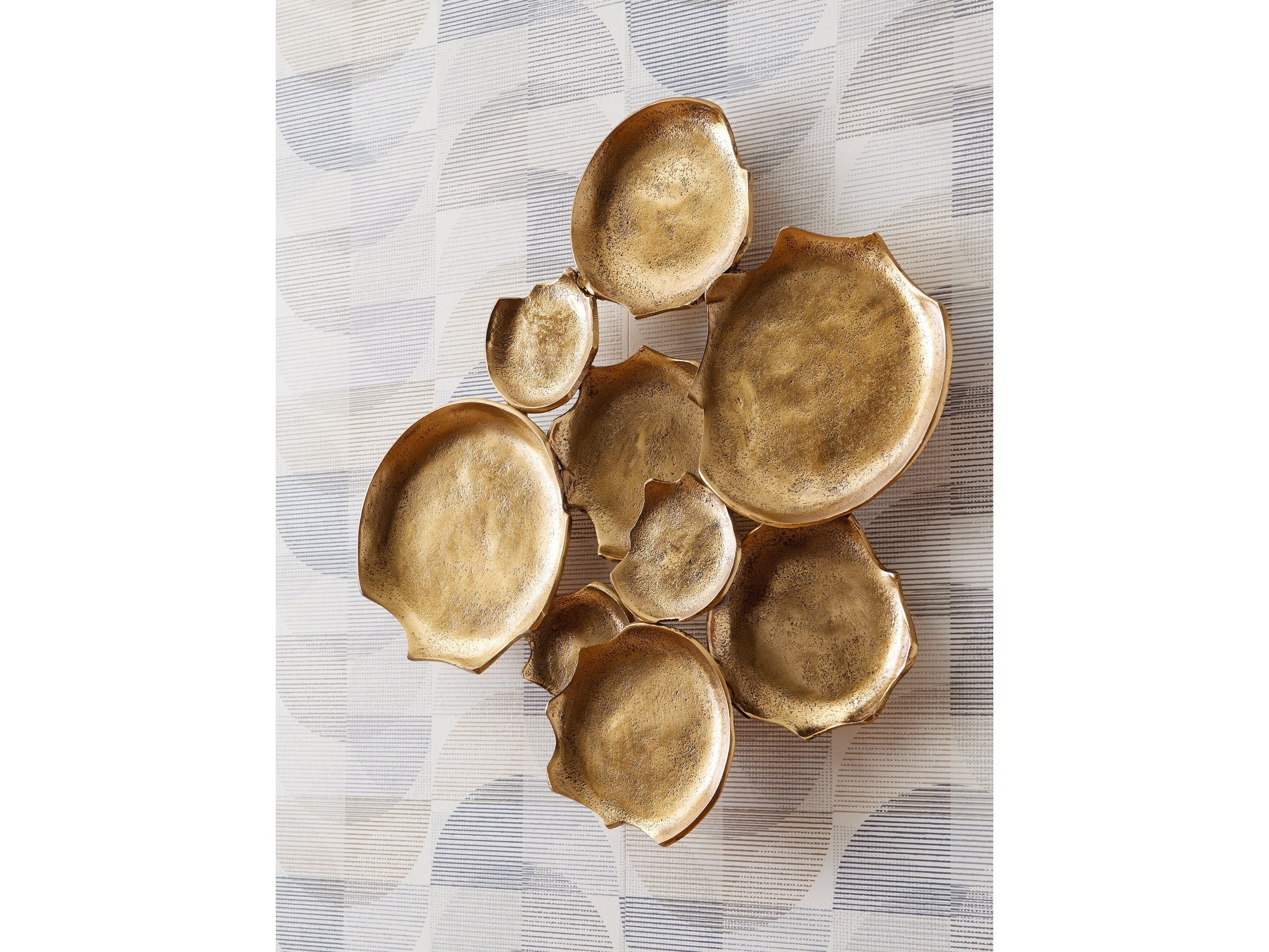 Gageton Antique Gold Finish Wall Decor