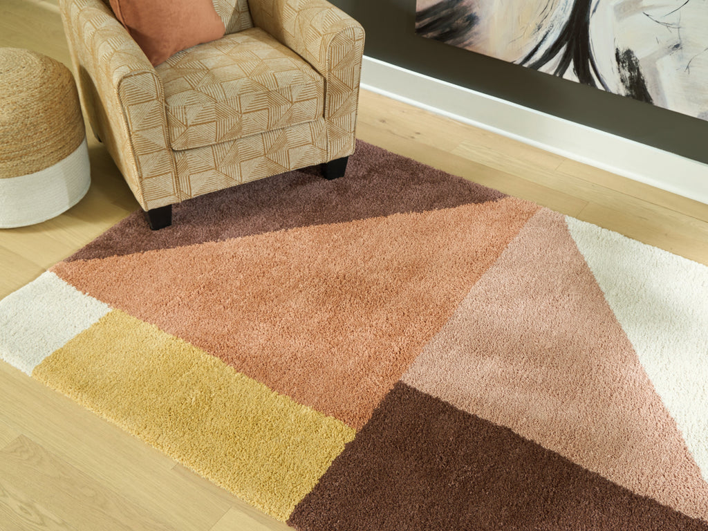 Gailmore Cream/Pink/Ocher 8' x 10' Rug