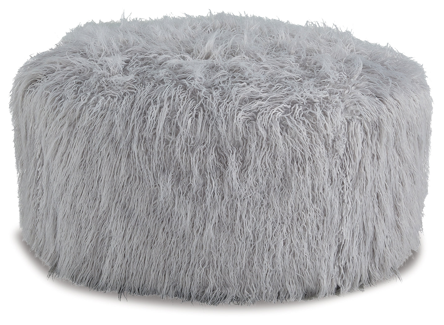 Galice Light Gray Oversized Accent Ottoman