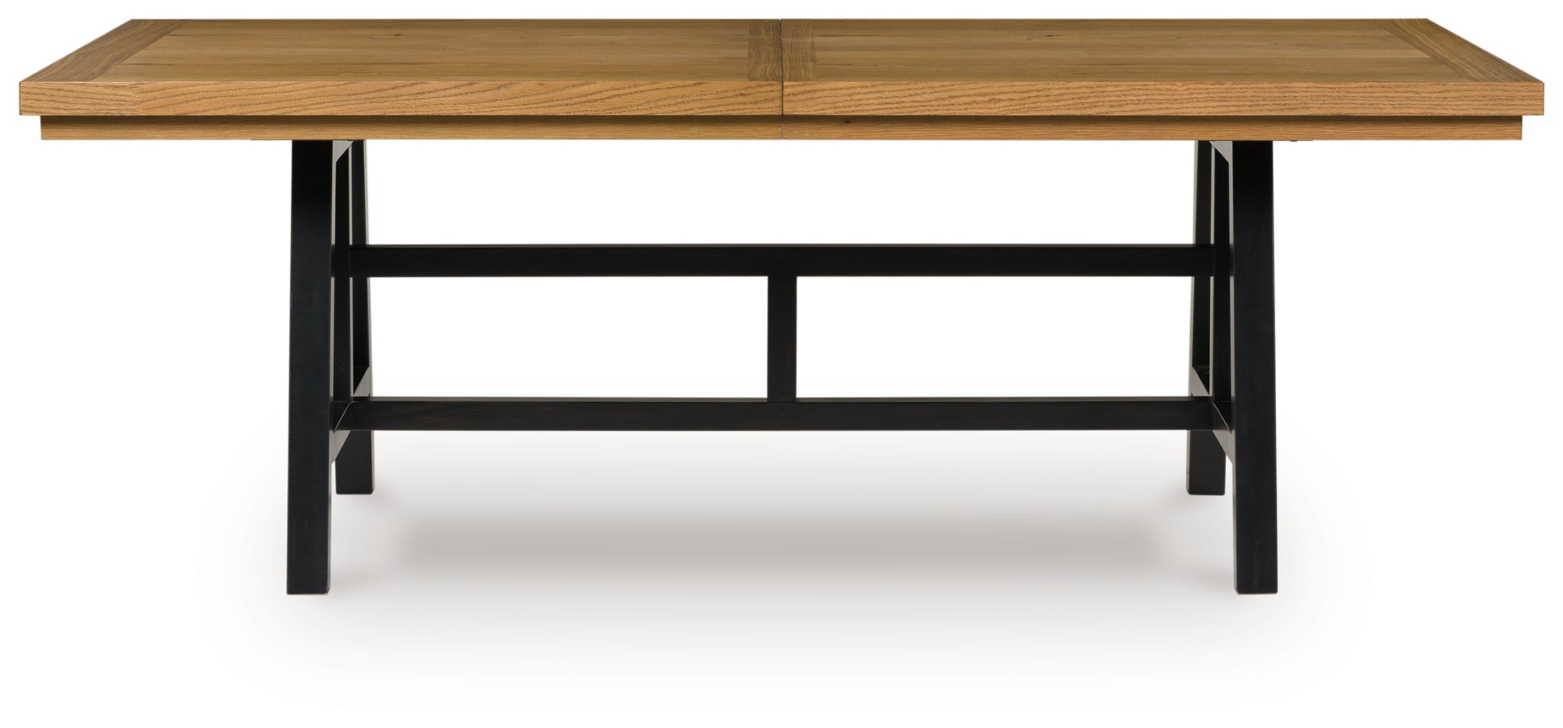 Galliden Black/Brown RECT Dining Room EXT Table