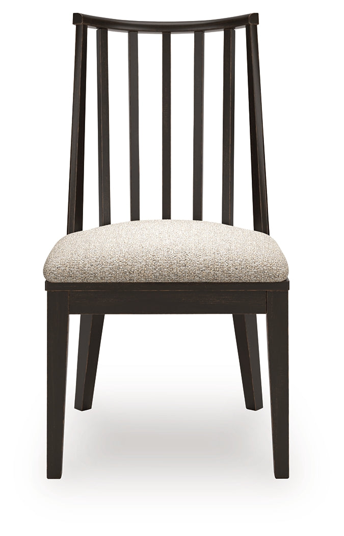 Galliden Black Dining Table and 8 Chairs