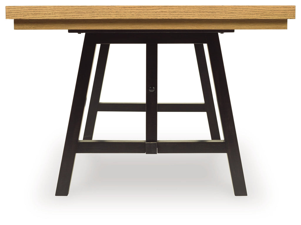 Galliden Black Extension Dining Table and 8 Chairs