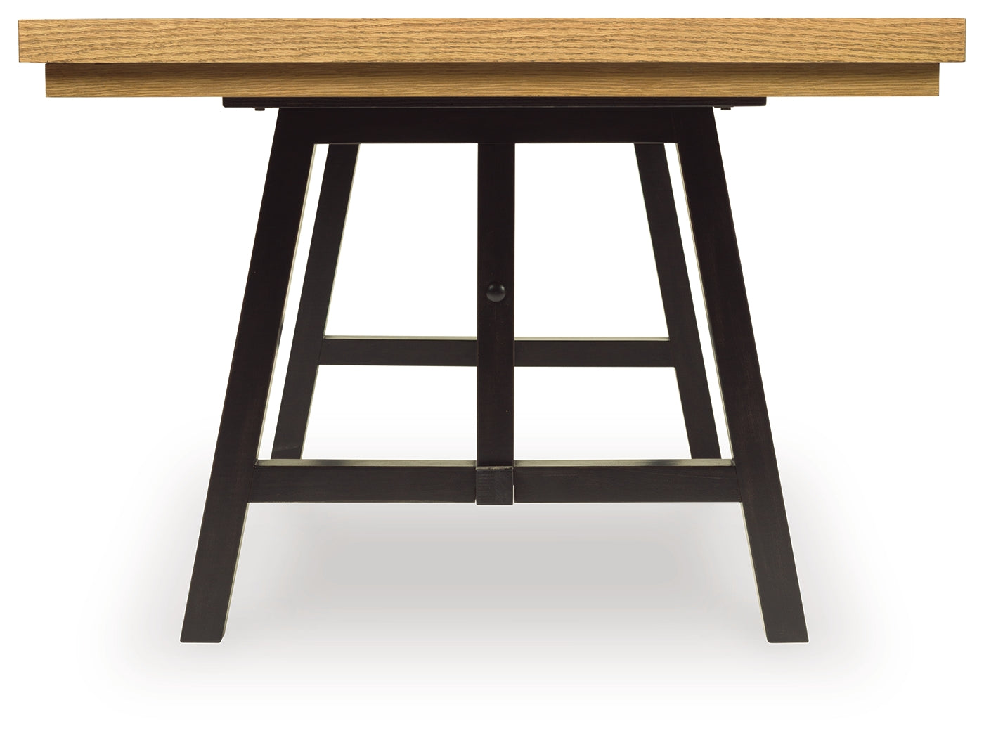 Galliden Black Extension Dining Table and 8 Chairs