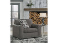 Gardiner Pewter Oversized Chair