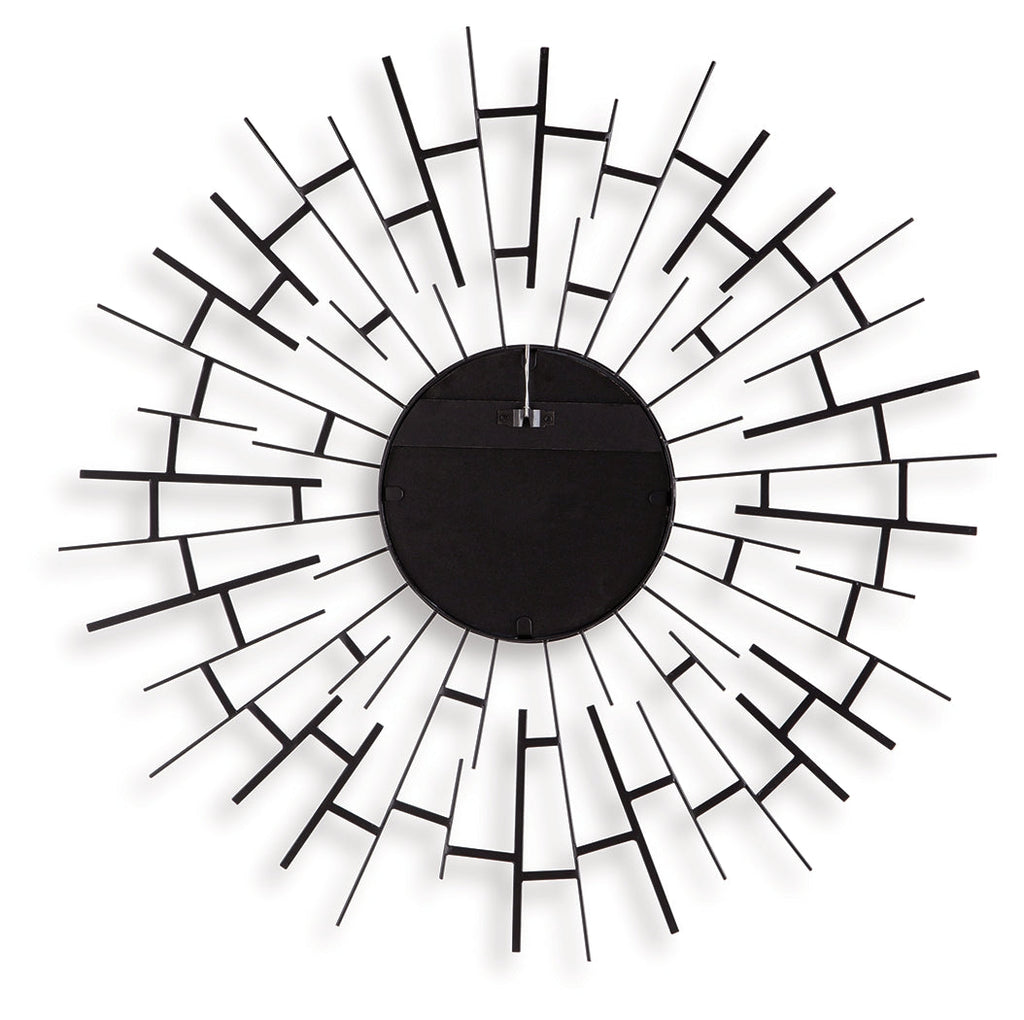 Garrenworth Black Accent Mirror