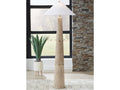 Gasparleigh Brown/Gold Finish Poly Floor Lamp