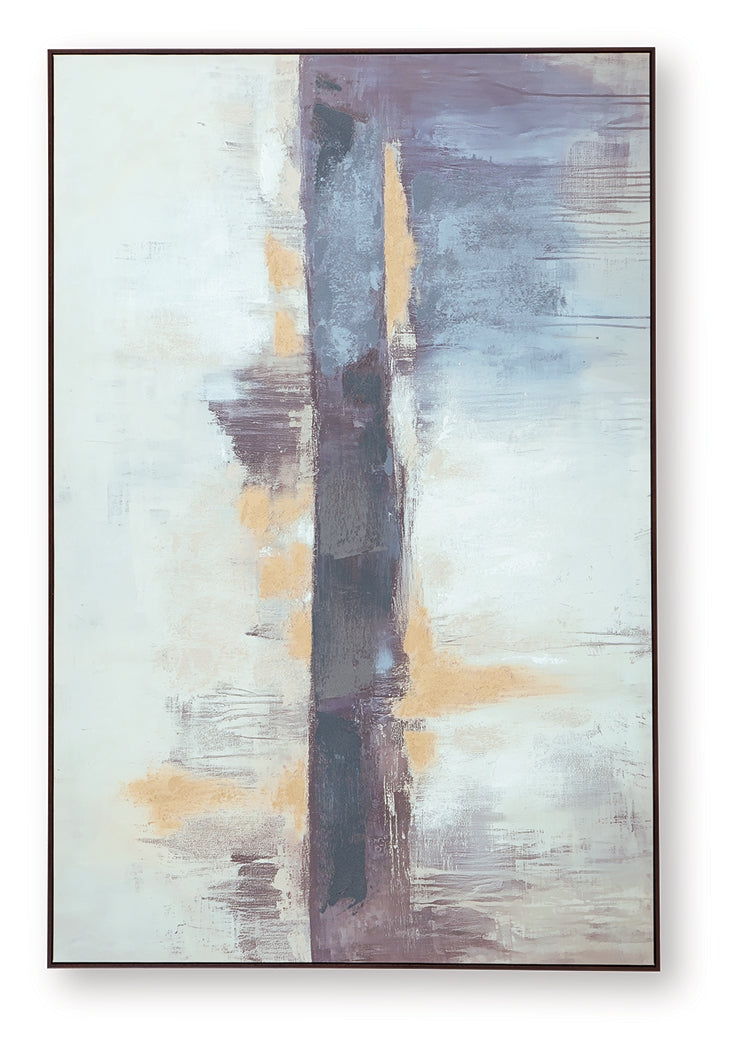 Gatesford Blue/White/Tan Wall Art