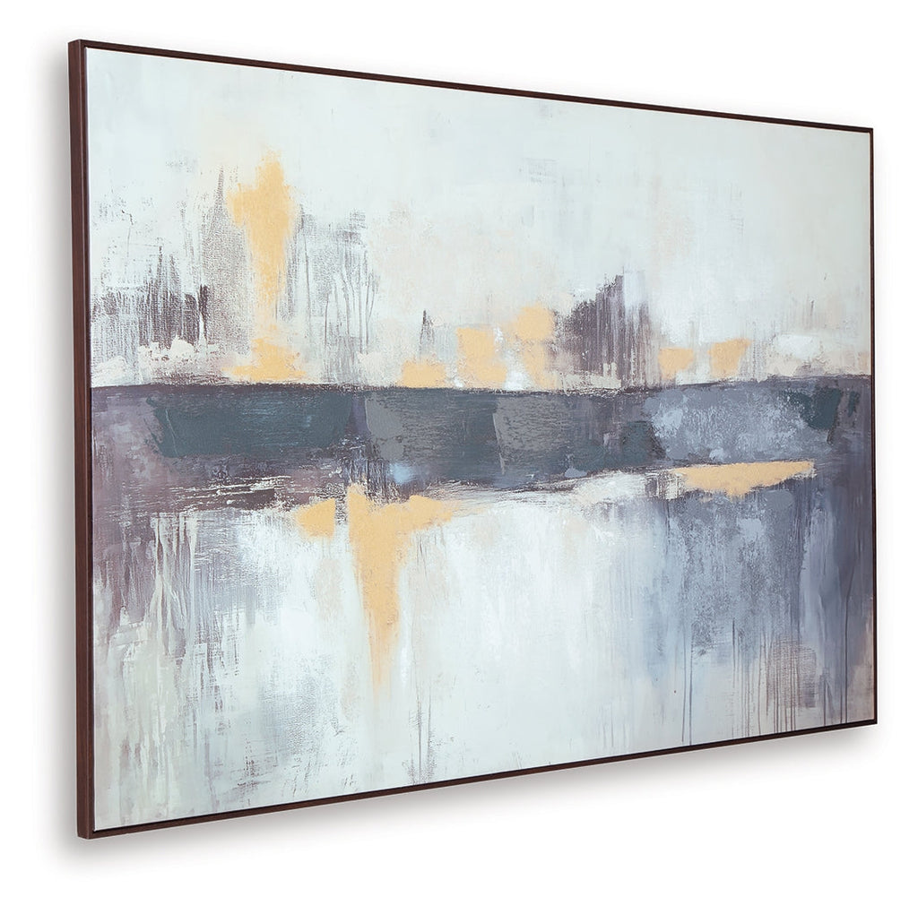Gatesford Blue/White/Tan Wall Art