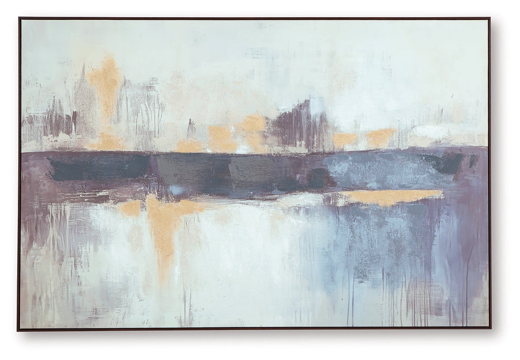 Gatesford Blue/White/Tan Wall Art