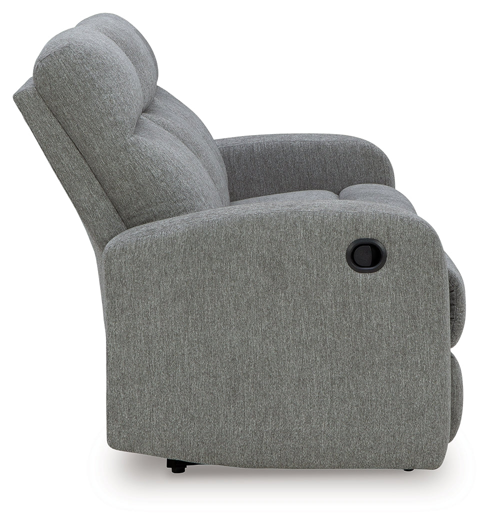 Gauntlet Sterling Reclining Sofa and Loveseat